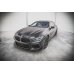 Накладка сплиттер на передний бампер на BMW M8 F93 Gran Coupe